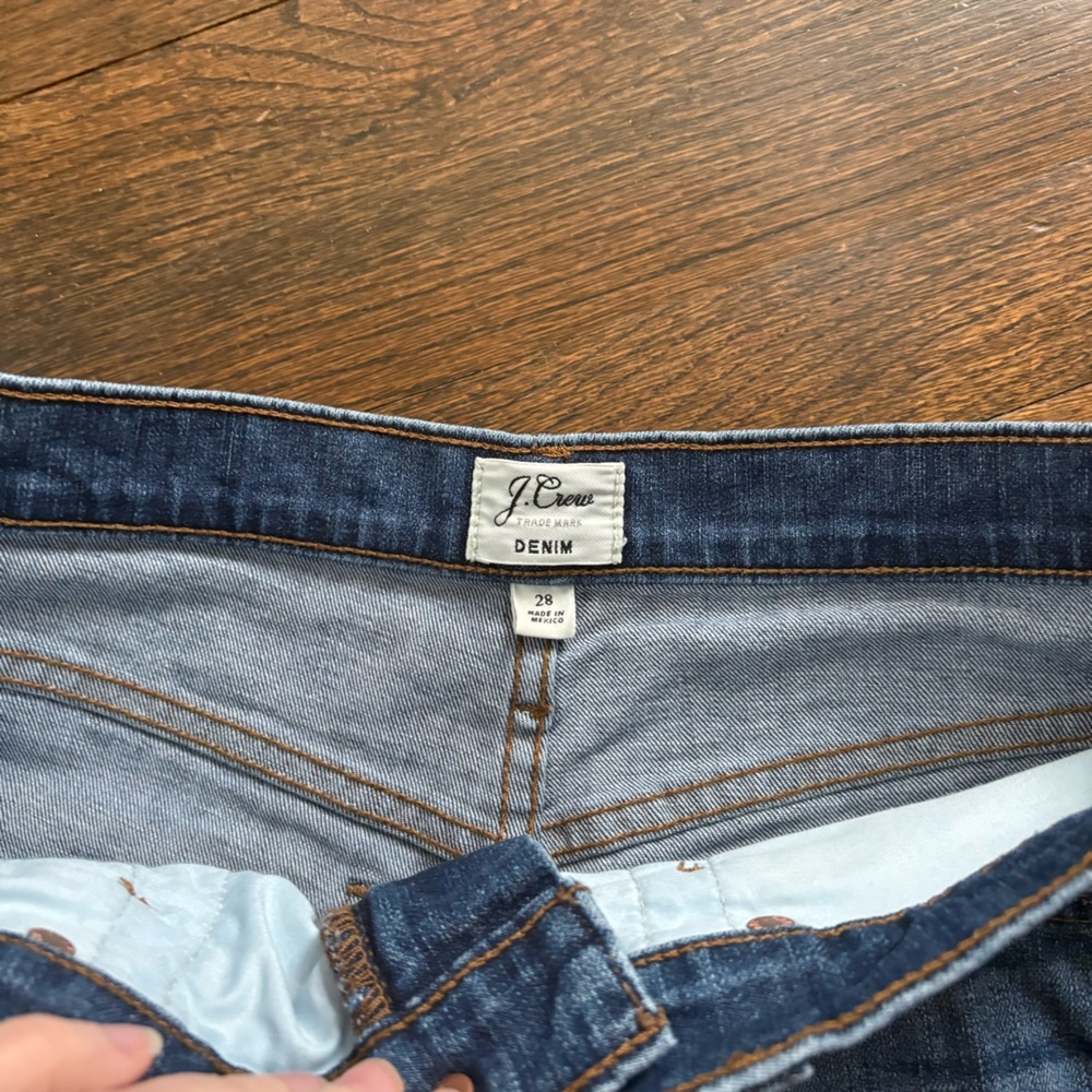 J. Crew Classic Blue Jean Shorts - Picture 2 of 6